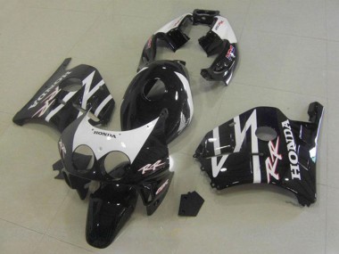 1990-1998 Honda CBR250RR MC22 Motorcycle Fairings - Glossy Black White