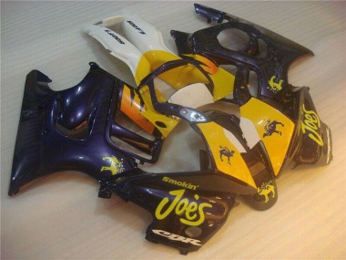1995-1996 Honda CBR600 F3 Motorcycle Fairings - Blue Yellow Joes