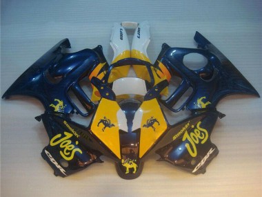 1995-1996 Honda CBR600 F3 Motorcycle Fairings - Blue Yellow Joes