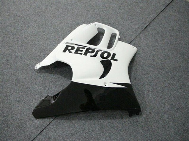 1997-1998 Honda CBR600 F3 Motorcycle Fairings - White Glossy Black Repsol