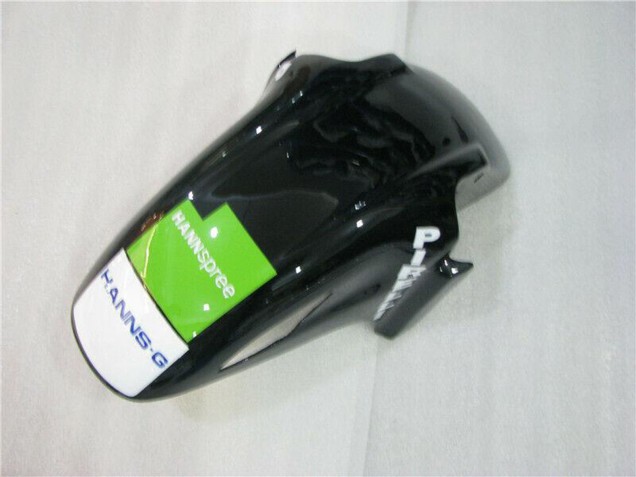 1995-1996 Honda CBR600 F3 Motorcycle Fairings - White Silver Green Hannspree