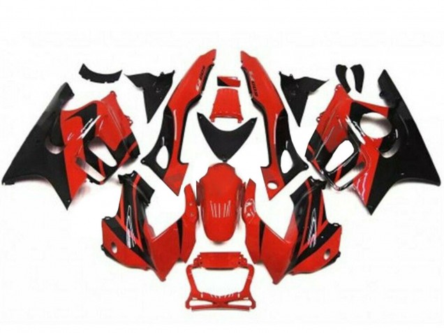 1995-1996 Honda CBR600 F3 Motorcycle Fairing Kit - Red Glossy Black