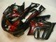 1995-1996 Honda CBR600 F3 Motorcycle Fairings - Glossy Black Red Flame