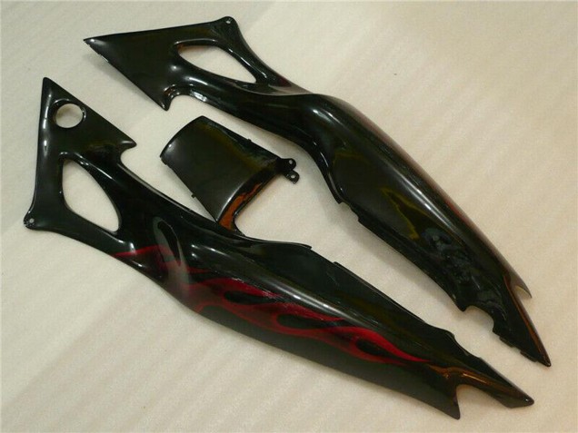 1995-1996 Honda CBR600 F3 Motorcycle Fairings - Glossy Black Red Flame