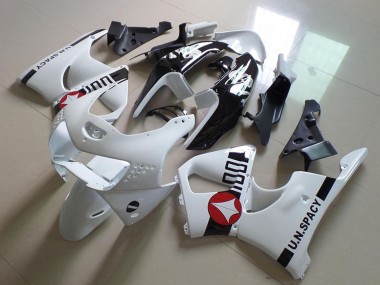 1998-1999 Honda CBR900RR 919 Motorcycle Fairings - White Red Glossy Black U.N.Spacy