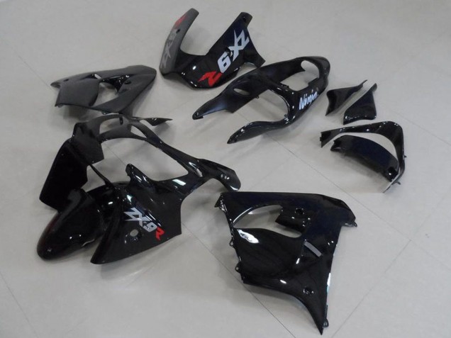 2000-2001 Kawasaki ZX9R Motorcycle Fairing - Glossy Black
