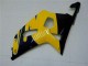 2001-2003 Suzuki GSXR 600/750 Motorcycle Fairings - Yellow Dark Blue Glossy Black