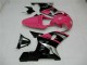 2001-2003 Suzuki GSXR 600/750 Motorcycle Fairings - Pink Silver Glossy Black