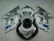 2001-2003 Suzuki GSXR 600/750 Motorcycle Fairings - Yellow Glossy Black