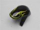 2001-2003 Suzuki GSXR 600/750 Motorcycle Fairings - Glossy Black Yellow Flame