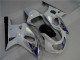 2001-2003 Suzuki GSXR 600/750 Motorcycle Fairings - White Silver Blue Black