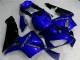 2003-2004 Honda CBR600RR Motorcycle Fairing Kits - Blue Glossy Black