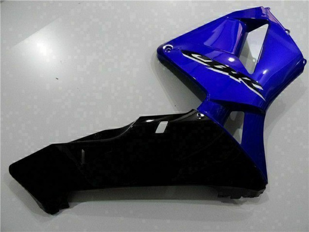 2003-2004 Honda CBR600RR Motorcycle Fairing Kits - Blue Glossy Black