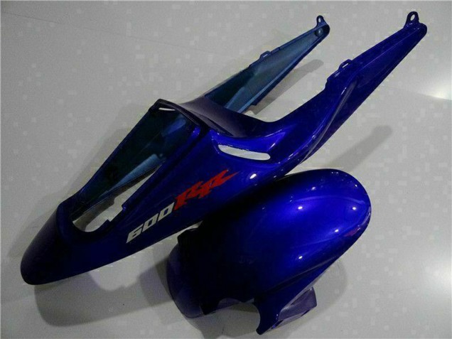 2003-2004 Honda CBR600RR Motorcycle Fairing Kits - Blue Glossy Black
