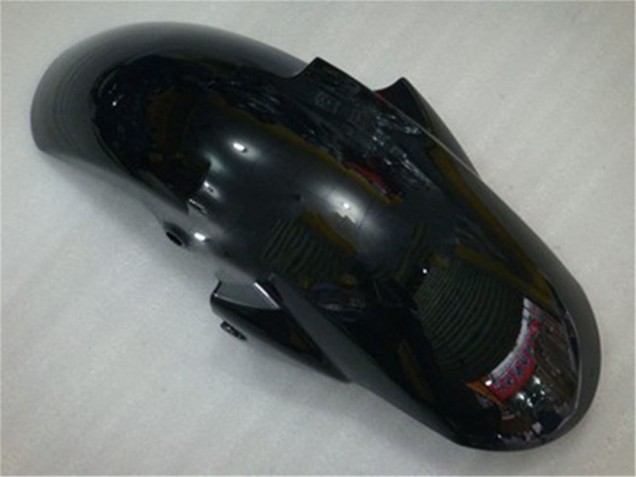 2003-2004 Yamaha YZF R6 Motorcycle Fairings - Glossy Black Matte Black Red Decals