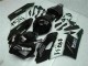 2004-2005 Honda CBR1000RR Motorcycle Fairings - Glossy Black White West Mobil Michelin