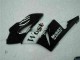 2004-2005 Honda CBR1000RR Motorcycle Fairings - Glossy Black White West Mobil Michelin