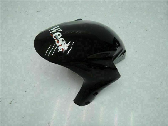 2004-2005 Honda CBR1000RR Motorcycle Fairings - Glossy Black White West Mobil Michelin