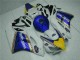 2004-2005 Honda CBR1000RR Motorcycle Fairing - White Blue Yellow Rothmans