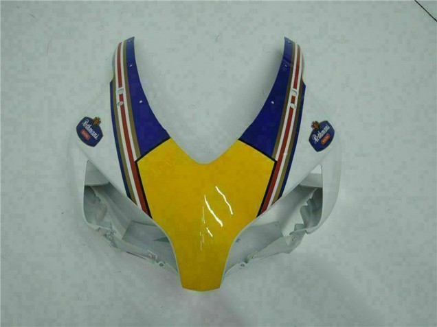 2004-2005 Honda CBR1000RR Motorcycle Fairing - White Blue Yellow Rothmans