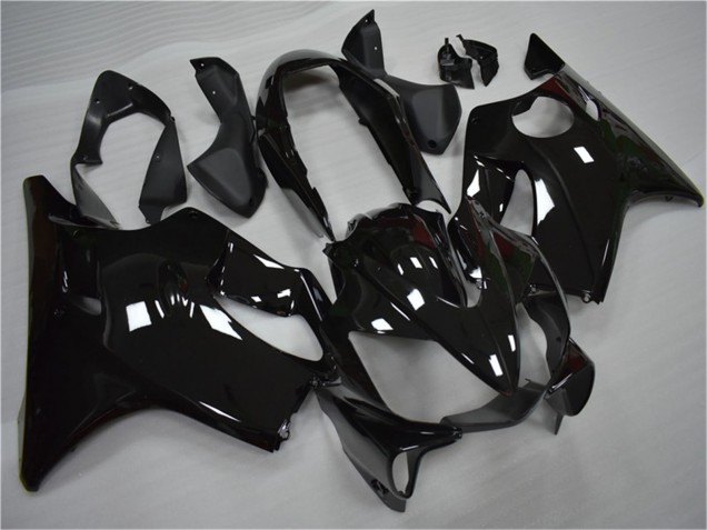 2004-2007 Honda CBR600 F4i Motorcycle Fairing Kits - Glossy Black