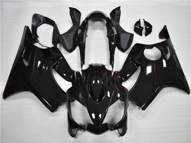 2004-2007 Honda CBR600 F4i Motorcycle Fairing Kits - Glossy Black