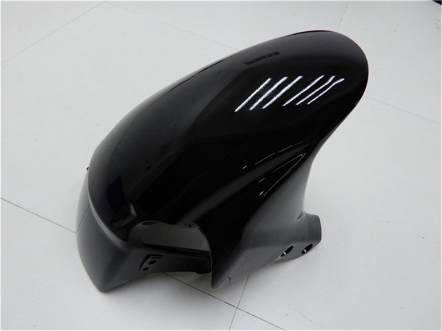 2005-2006 Honda CBR600RR Motorcycle Fairing Kits - Glossy Black Red Flame