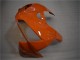 2005-2006 Honda CBR600RR Motorcycle Fairing - Orange Black Flame