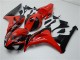 2006-2007 Honda CBR1000RR Motorcycle Fairings Kits - Red Glossy Black