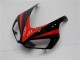 2006-2007 Honda CBR1000RR Motorcycle Fairings Kits - Red Glossy Black