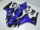 2006-2007 Honda CBR1000RR Motorcycle Fairing Kits - Blue Glossy Black