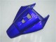 2006-2007 Honda CBR1000RR Motorcycle Fairing Kits - Blue Glossy Black