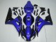 2006-2007 Honda CBR1000RR Motorcycle Fairing Kits - Blue Glossy Black