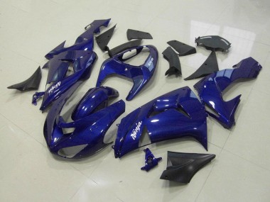 2006-2007 Kawasaki ZX10R Motorcycle Fairing Kits - Dark Blue