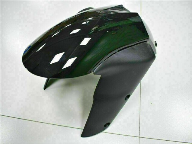 2006-2007 Kawasaki ZX10R Motorcycle Fairing Kits - Glossy Black Red Flame