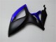 2006-2007 Suzuki GSXR 600/750 Motorcycle Fairings - Blue Matte Black