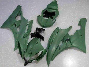 2006-2007 Yamaha YZF R6 Motorcycle Fairing - Army Green