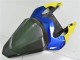 2006-2007 Yamaha YZF R6 Motorcycle Fairings - Blue Yellow Glossy Black Shark
