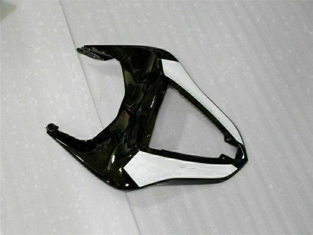 2007-2008 Kawasaki ZX6R Motorcycle Fairings - Black White