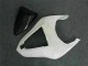 2007-2008 Kawasaki ZX6R Motorcycle Fairings - Black White Elf