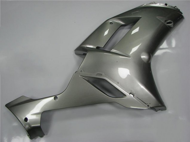 2007-2008 Kawasaki ZX6R Motorcycle Fairings - Grey