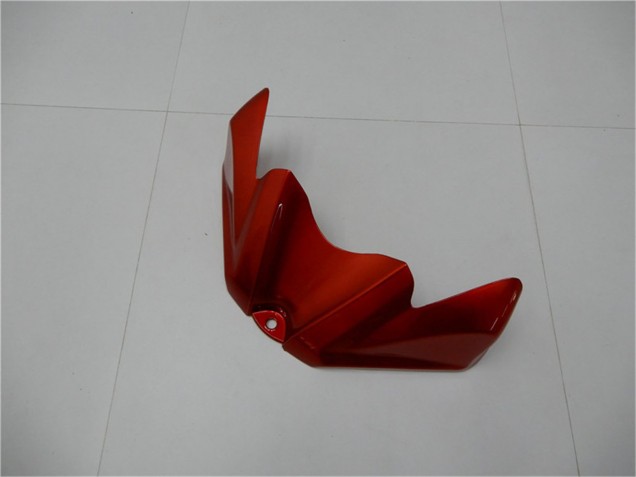 2008-2010 Suzuki GSXR 600/750 Motorcycle Fairings - Orange Grey Glossy Black