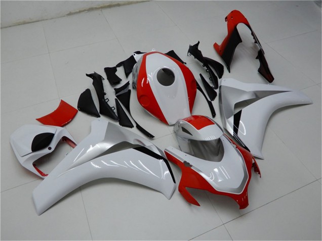 2008-2011 Honda CBR1000RR Motorcycle Fairings - White Red