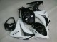 2008-2011 Honda CBR1000RR Motorcycle Fairings Kits - White Glossy Black