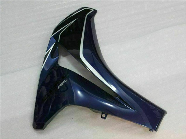 2008-2011 Honda CBR1000RR Motorcycle Fairings - Dark Blue Glossy Black