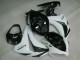 2008-2011 Honda CBR1000RR Bike Fairings - White Glossy Black