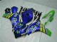 2008-2011 Honda CBR1000RR Motorcycle Fairings - Blue Yellow Green MoviStar Castrol