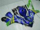 2008-2011 Honda CBR1000RR Motorcycle Fairings - Blue Yellow Green MoviStar Castrol