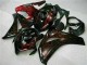 2008-2011 Honda CBR1000RR Motorcycle Fairing Kits - Glossy Black Red Flame