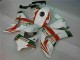 2008-2011 Honda CBR1000RR Motorcycle Fairings - White Red Green Castrol